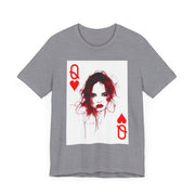 Queen of Hearts Poker T-Shirt – PokerCircle Design Studio