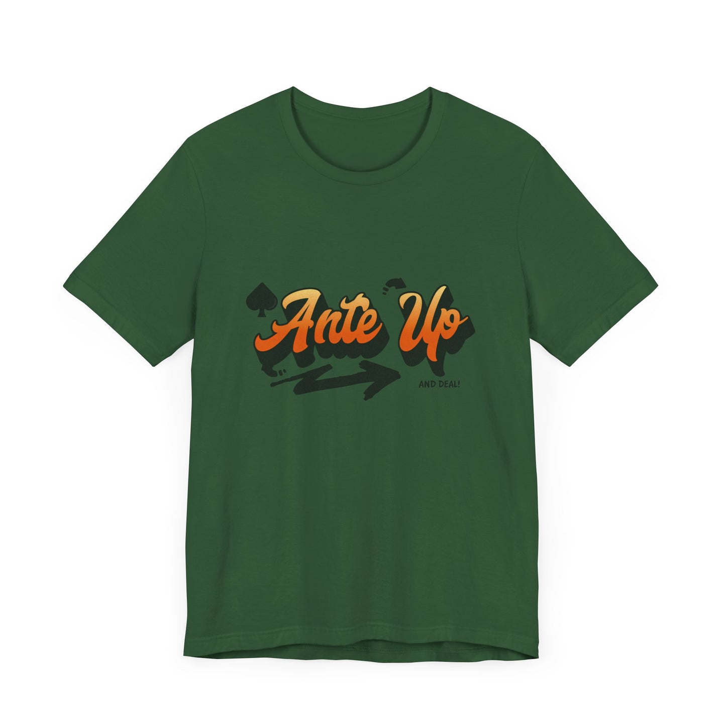 Ante Up and Deal Poker T-Shirt – Get Ready to Play in Style