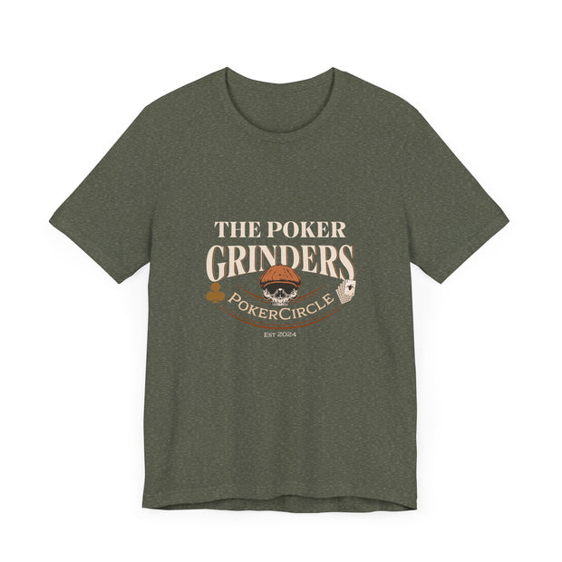 The Poker Grinders T-Shirt - PokerCircle Design Studio - Poker Apparel for Hustlers