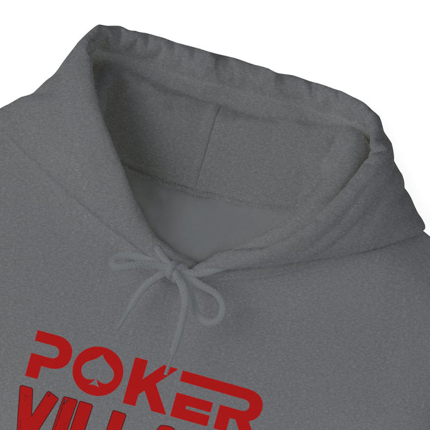 Poker Villain Hoodie - Bold Poker-Themed Sweatshirt for the Ultimate Competitor