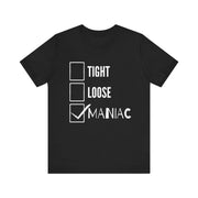 Poker Strategy T-Shirt – 'Tight Loose Maniac' Checklist Tee for Dynamic Players