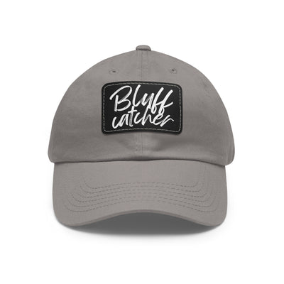 Bluff Catcher Dad Hat - Low Profile Adjustable Baseball Cap | PokerCircle Design Studio