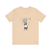 Queen of Hearts - Women's Playful Poker Art Graphic T-Shirt | PokerCircle Design Studio