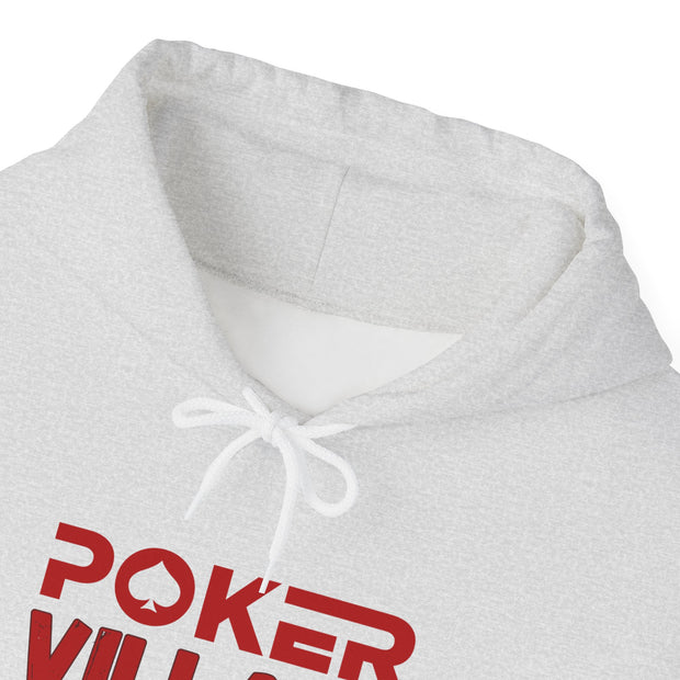 Poker Villain Hoodie - Bold Poker-Themed Sweatshirt for the Ultimate Competitor