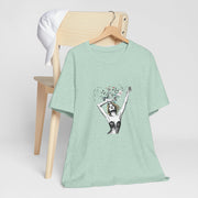 Queen of Hearts - Women's Playful Poker Art Graphic T-Shirt | PokerCircle Design Studio