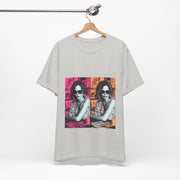 Double Vision - Women's Pop Art Poker Graphic T-Shirt | PokerCircle Design Studio