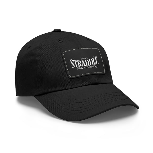 Double Straddle Dad Hat - Low Profile Adjustable Baseball Cap | PokerCircle Design Studio