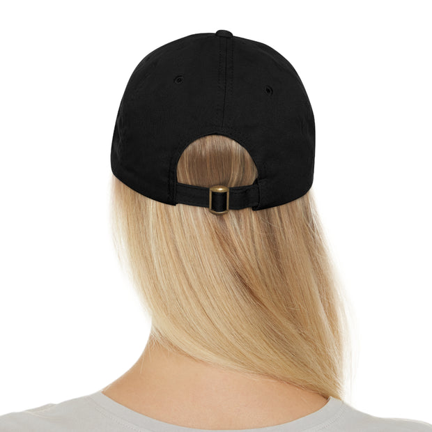 Double Straddle Dad Hat - Low Profile Adjustable Baseball Cap | PokerCircle Design Studio