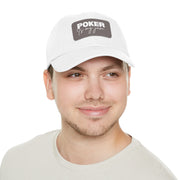 Poker is My Jam Dad Hat - Low Profile Adjustable Baseball Cap | PokerCircle Design Studio