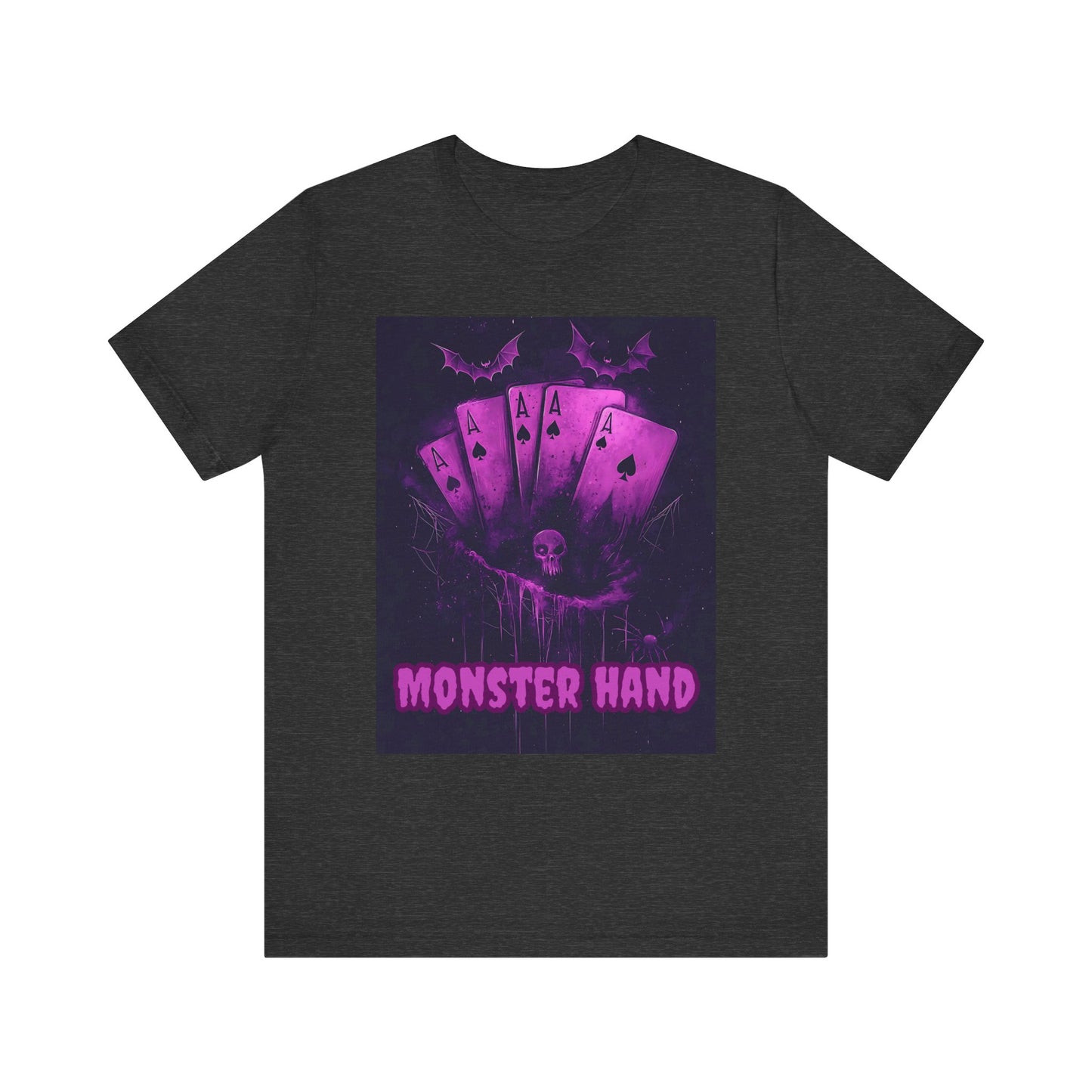 Monster Hand Halloween Poker T-Shirt – PokerCircle Design Studio Limited Edition