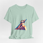 Neon Ace - Women's Bold Poker Graphic T-Shirt | PokerCircle Design Studio