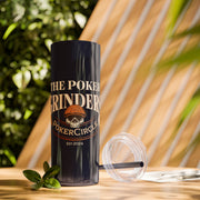 The Poker Grinders – 20oz Stainless Steel Tumbler | PokerCircle Design Studio