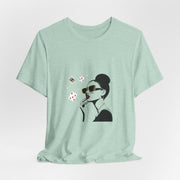 Bluff & Beauty - Women's Classy Poker Queen Graphic T-Shirt | PokerCircle Design Studio