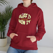 Bluff It Until You Win It Hoodie - Fun Poker-Themed Sweatshirt for the Bold Player