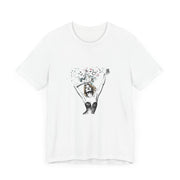 Queen of Hearts - Women's Playful Poker Art Graphic T-Shirt | PokerCircle Design Studio