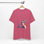 Neon Ace - Women's Bold Poker Graphic T-Shirt | PokerCircle Design Studio