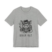 Poker Luck T-Shirt – 'River Rat' Graphic Tee for Card Game Enthusiasts