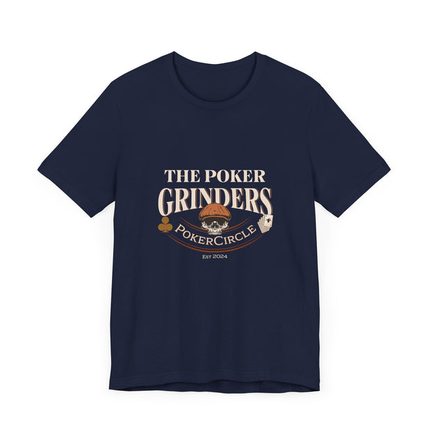 The Poker Grinders T-Shirt - PokerCircle Design Studio - Poker Apparel for Hustlers