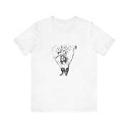 Queen of Hearts - Women's Playful Poker Art Graphic T-Shirt | PokerCircle Design Studio