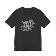 Victory Poker T-Shirt – 'Poker Champion' Bold Tee for Winners