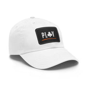 PLAY Dad Hat - Low Profile Adjustable Baseball Cap | PokerCircle Design Studio