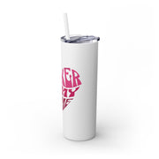 Poker is My Game – 20oz Stainless Steel Slim Tumbler with Straw | PokerCircle Design Studio