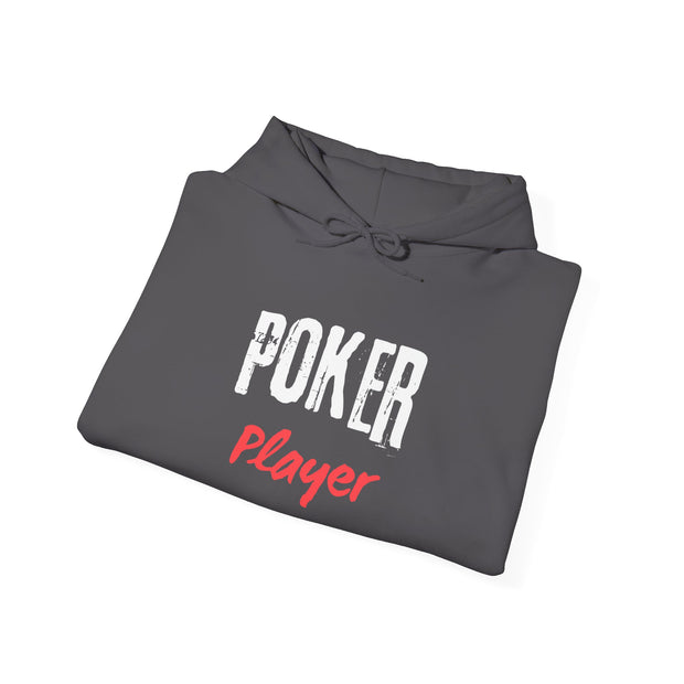 Poker Player Hoodie - Poker-Themed Sweatshirt for Poker Lovers