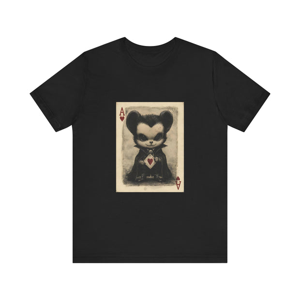 Cute Vampire Ace Halloween Poker T-Shirt – PokerCircle Design Studio