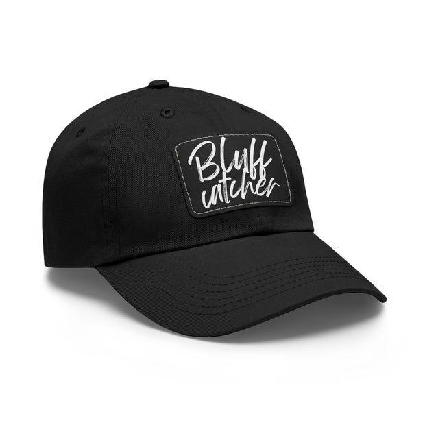 Bluff Catcher Dad Hat - Low Profile Adjustable Baseball Cap | PokerCircle Design Studio