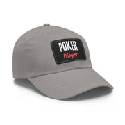 Poker Player Dad Hat - Low Profile Adjustable Baseball Cap | PokerCircle Design Studio