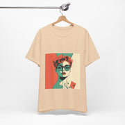 Retro Queen - Women's Vintage Poker Art Graphic T-Shirt | PokerCircle Design Studio