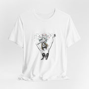 Queen of Hearts - Women's Playful Poker Art Graphic T-Shirt | PokerCircle Design Studio