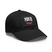 Poker Player Dad Hat - Low Profile Adjustable Baseball Cap | PokerCircle Design Studio