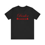 Card Player T-Shirt – Dealer Choice Poker Design