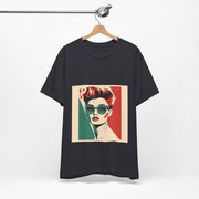 Poker Royalty - Women's Retro Poker Queen Graphic T-Shirt | PokerCircle Design Studio