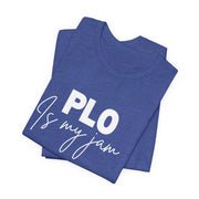 Pot-Limit Omaha Poker T-Shirt – 'PLO is My Jam' Tee for Omaha Enthusiasts