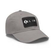 All In Dad Hat - Low Profile Adjustable Baseball Cap | PokerCircle Design Studio