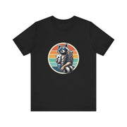 Quirky Poker T-Shirt – 'Cool Poker Raccoon' Tee for Clever and Cunning Players