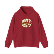 Bluff It Until You Win It Hoodie - Fun Poker-Themed Sweatshirt for the Bold Player