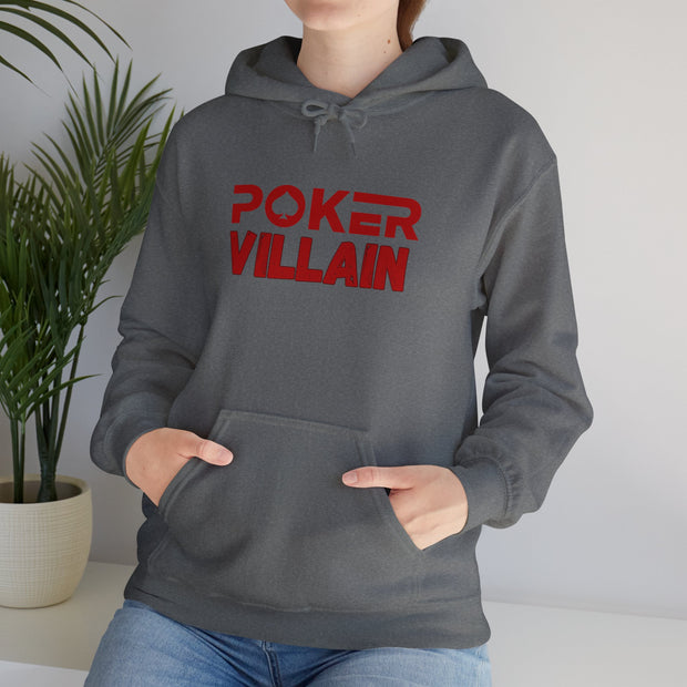 Poker Villain Hoodie - Bold Poker-Themed Sweatshirt for the Ultimate Competitor