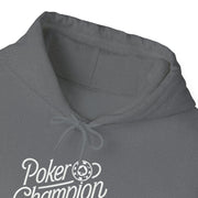 Poker Champion Hoodie - Champion-Themed Poker Sweatshirt for the Ultimate Winner