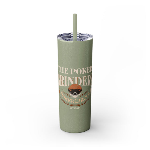 The Poker Grinders – 20oz Stainless Steel Tumbler | PokerCircle Design Studio