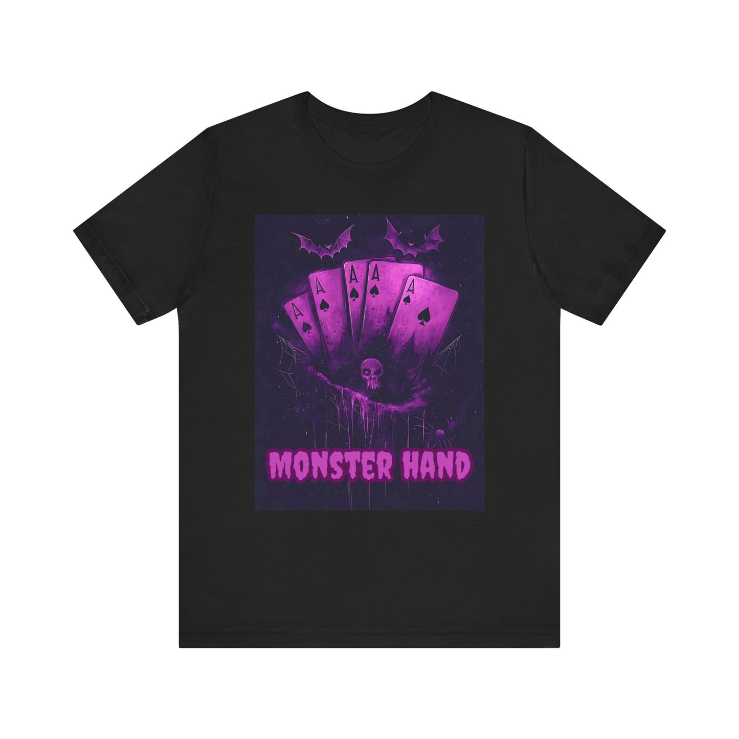 Monster Hand Halloween Poker T-Shirt – PokerCircle Design Studio Limited Edition