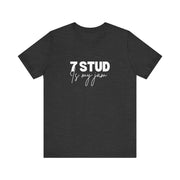 Seven Card Stud Poker T-Shirt – '7 Stud is My Jam' Tee for Enthusiasts