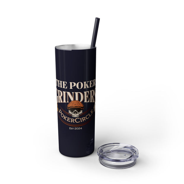 The Poker Grinders – 20oz Stainless Steel Tumbler | PokerCircle Design Studio