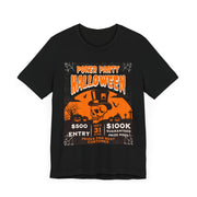 Halloween Poker Party T-Shirt – Spooky Fun & High Stakes Poker Night