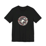 Dominant Poker T-Shirt – 'Poker Shark' Circle of Champions Tee for Fearless Players