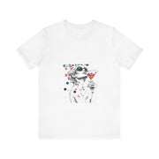 Martini & Cards - Women's Sophisticated Poker Graphic T-Shirt | PokerCircle Design Studio