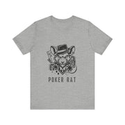 Poker Lover T-Shirt – 'Poker Rat' Graphic Tee for Clever Strategists