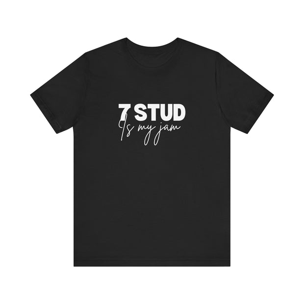 Seven Card Stud Poker T-Shirt – '7 Stud is My Jam' Tee for Enthusiasts